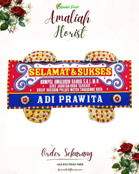Papan Bunga Ucapan Selamat Punjulharjo